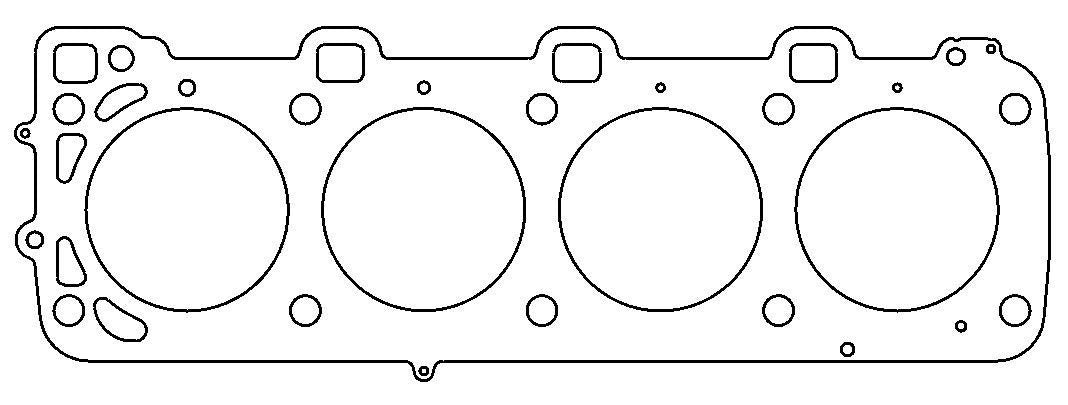 Cometic Gasket Porsche MLS LH Head Gasket 928 89-91 CAGC5781-040