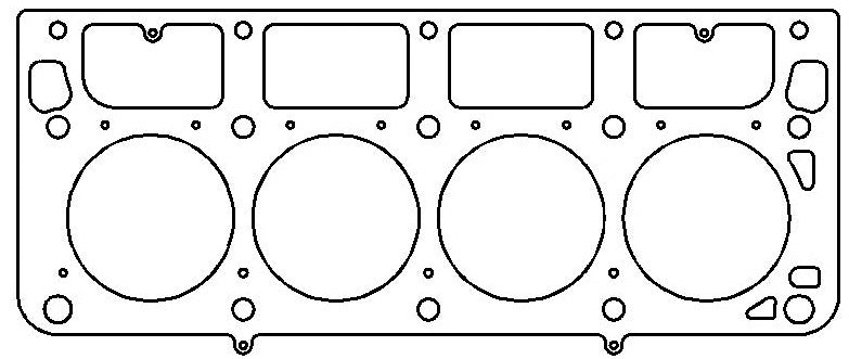 Cometic Gasket 4.100 MLX Head Gasket .051 - GM LS 6.2L LH CAGC5986-051