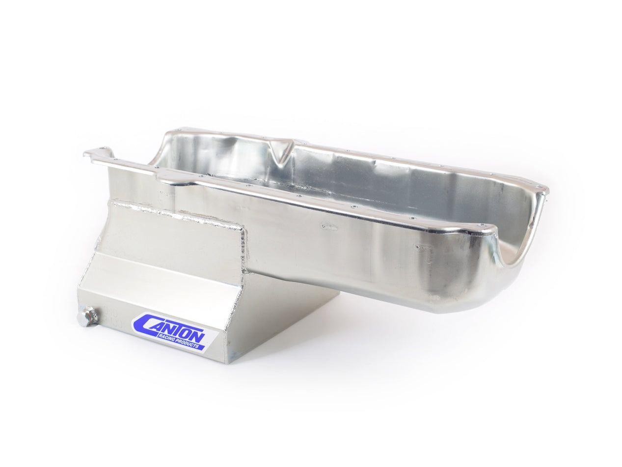 Canton Racing SBC T-Sump Drag Race Oil Pan - 8qt. CAN13-100