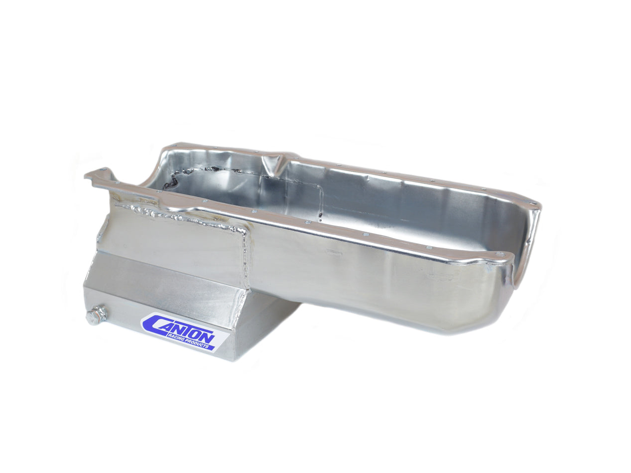 Canton Racing SBC Oil Pan - Drag Race Deep T-Sump CAN13-120