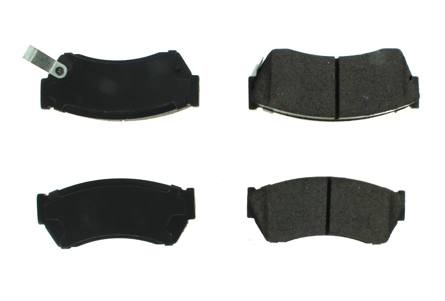 Centric Semi-Metallic Brake Pads w/Hardware CBP104.04510