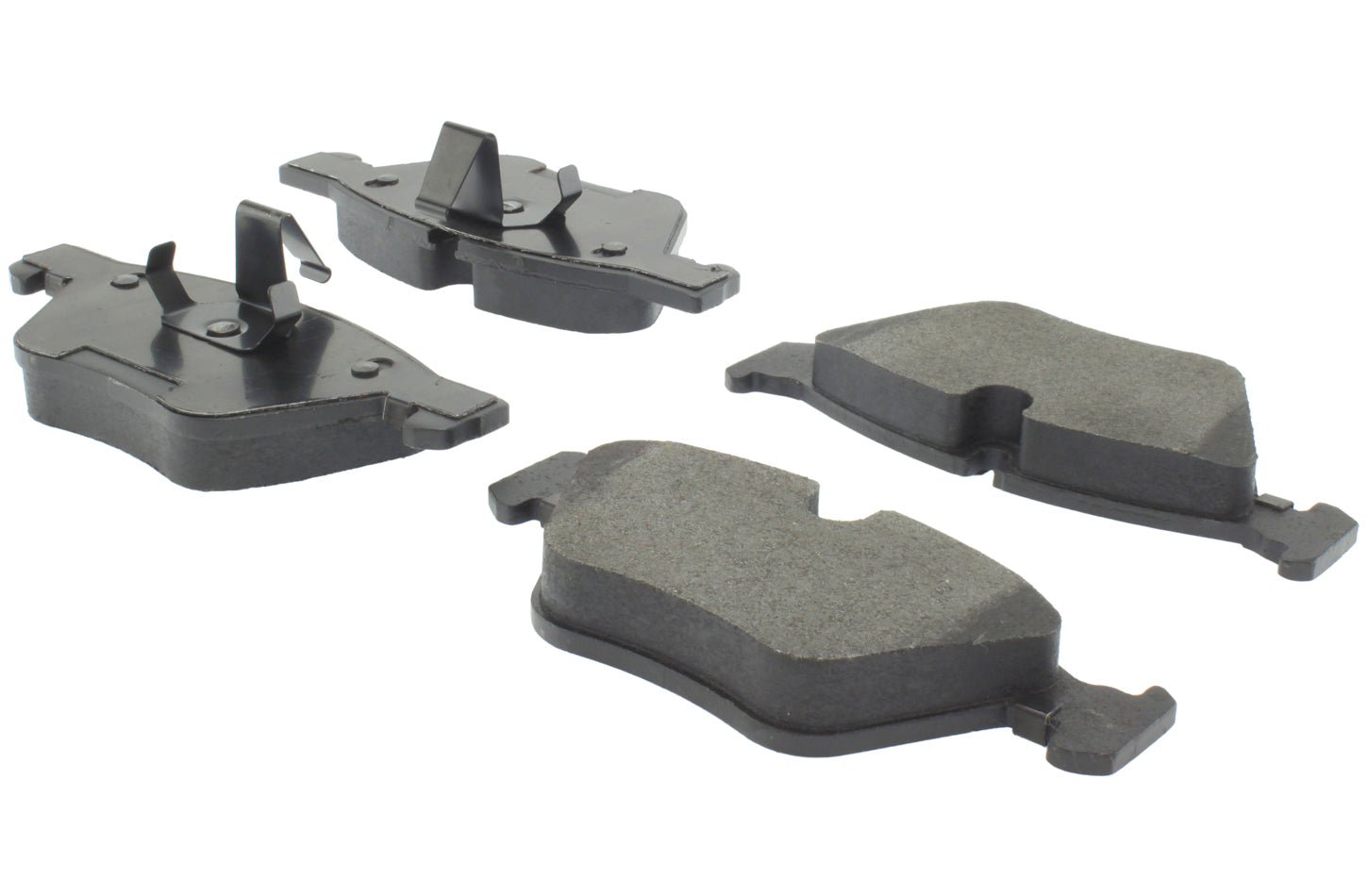 Centric Posi-Quiet Semi-Metallic Brake Pads with Hardwar CBP104.10610