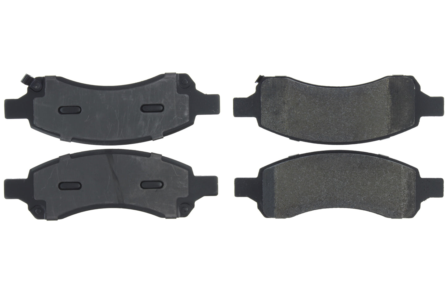 Centric Posi-Quiet Semi-Metallic Brake Pads with Hardwar CBP104.11690