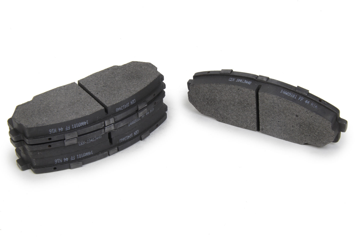 Centric Posi-Quiet Semi-Metallic Brake Pads CBP104.13440