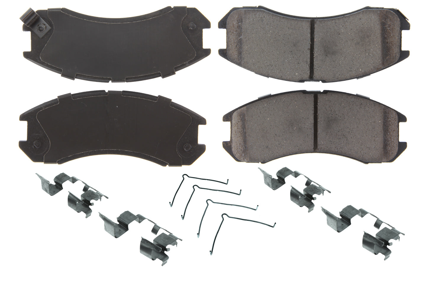 Centric Posi-Quiet Ceramic Brake Pads with Shims and Har CBP105.03990