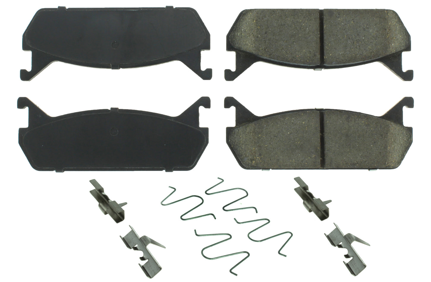 Centric Posi-Quiet Ceramic Brake Pads with Shims and Har CBP105.04580