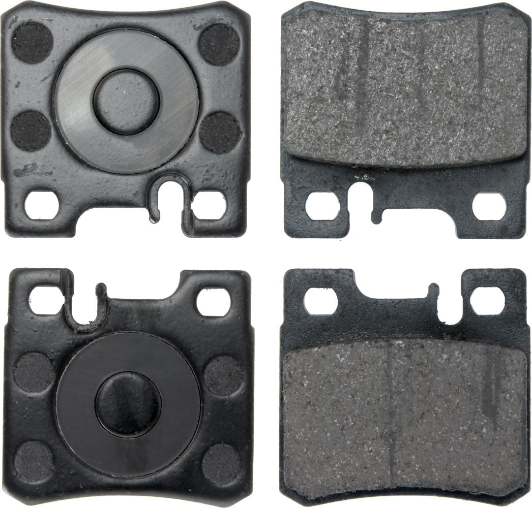 Centric Posi-Quiet Ceramic Brake Pads with Shims CBP105.04950