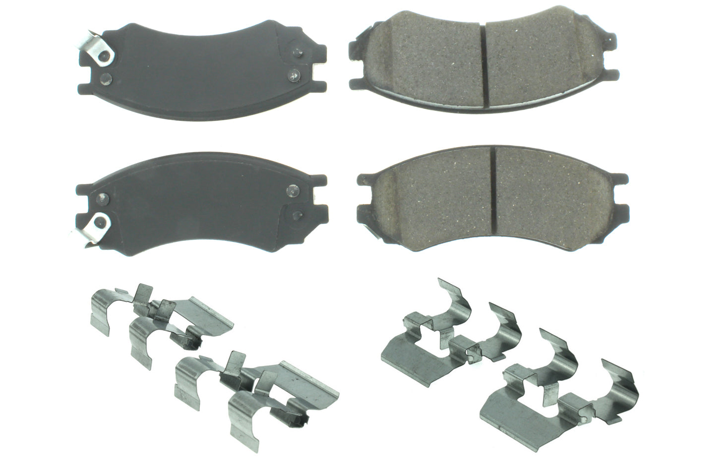 Centric Posi-Quiet Ceramic Brake Pads with Shims and Har CBP105.05070