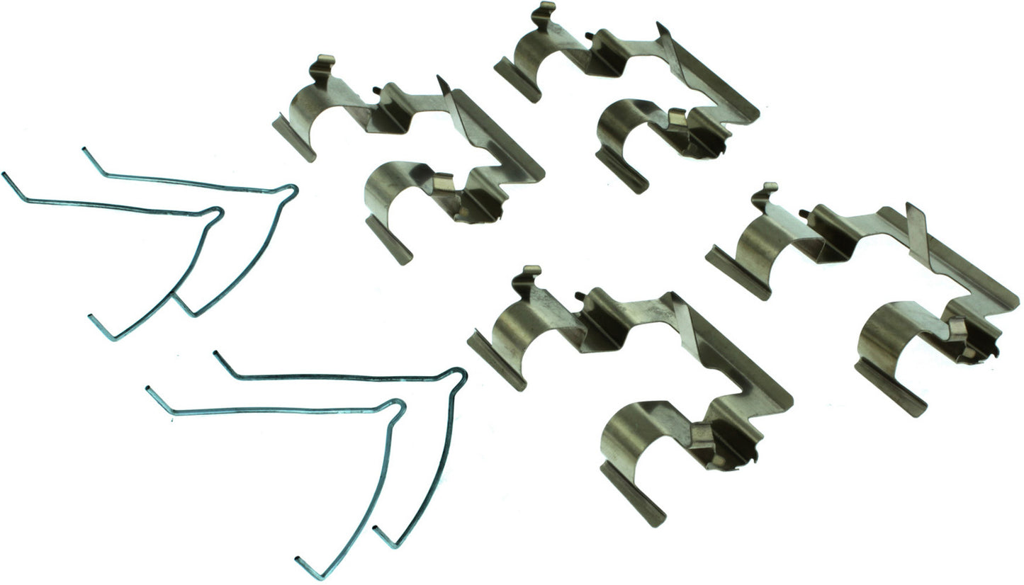 Centric Posi-Quiet Ceramic Brake Pads with Shims and Har CBP105.05520