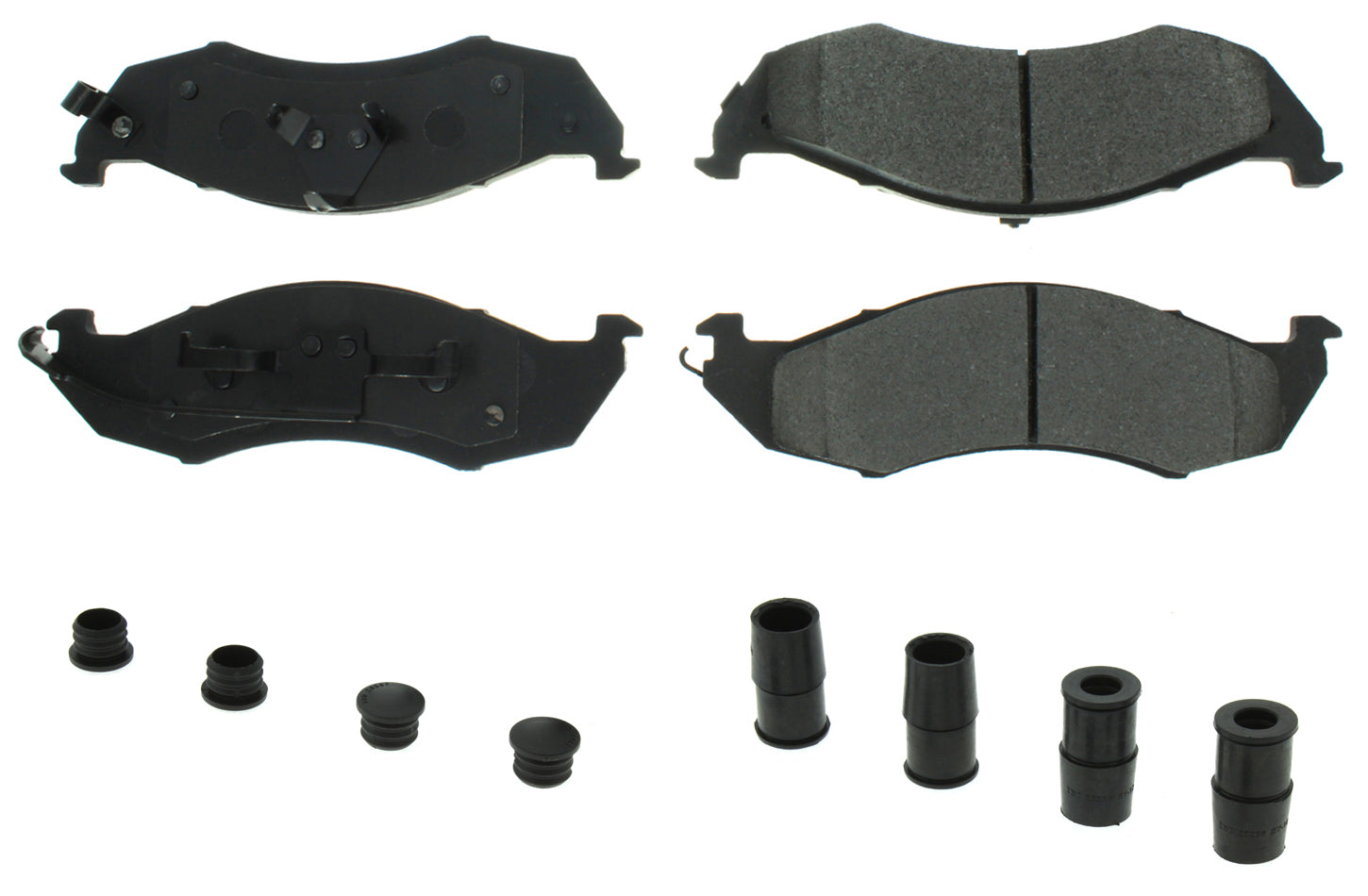 Centric Posi-Quiet Ceramic Brake Pads with Shims and Har CBP105.05760