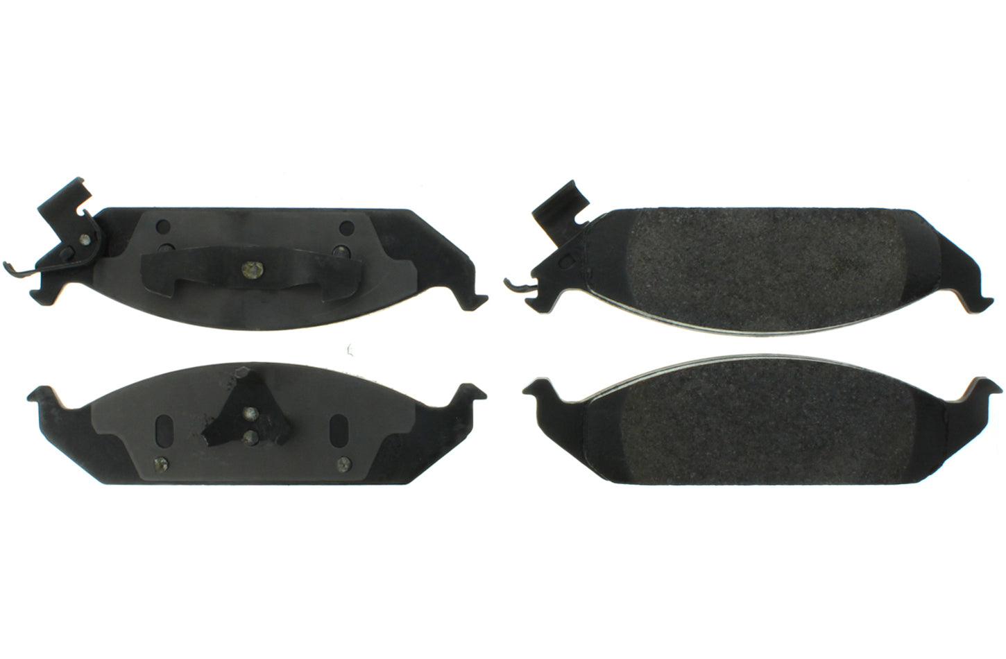 Centric Posi-Quiet Ceramic Brake Pads with Shims and Har CBP105.06500