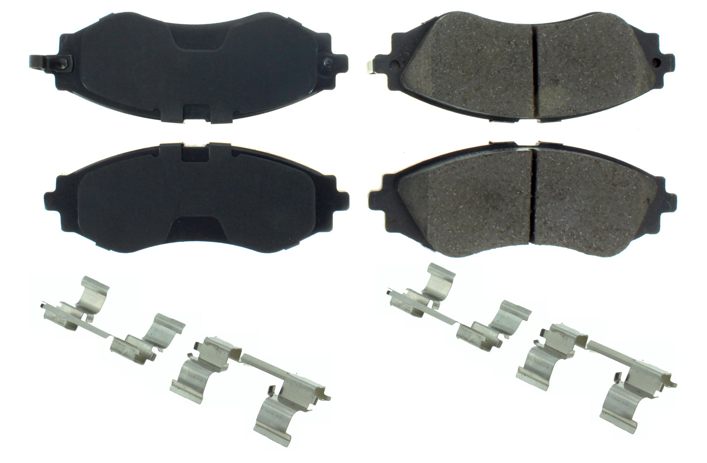 Centric Posi-Quiet Ceramic Brake Pads with Shims and Har CBP105.07970