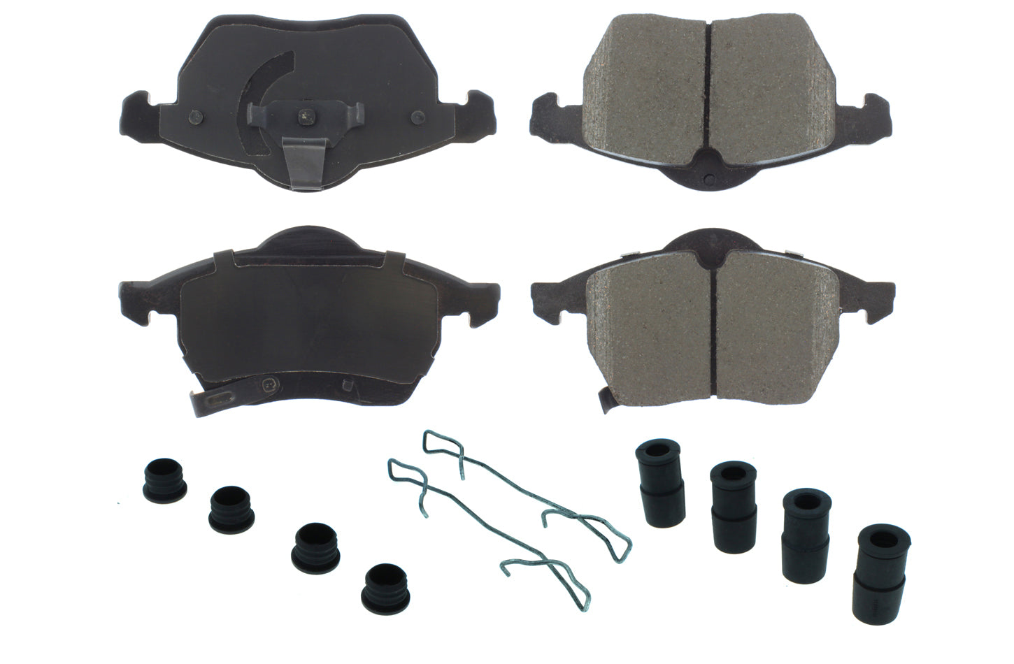 Centric Posi-Quiet Ceramic Brake Pads with Shims and Har CBP105.08190