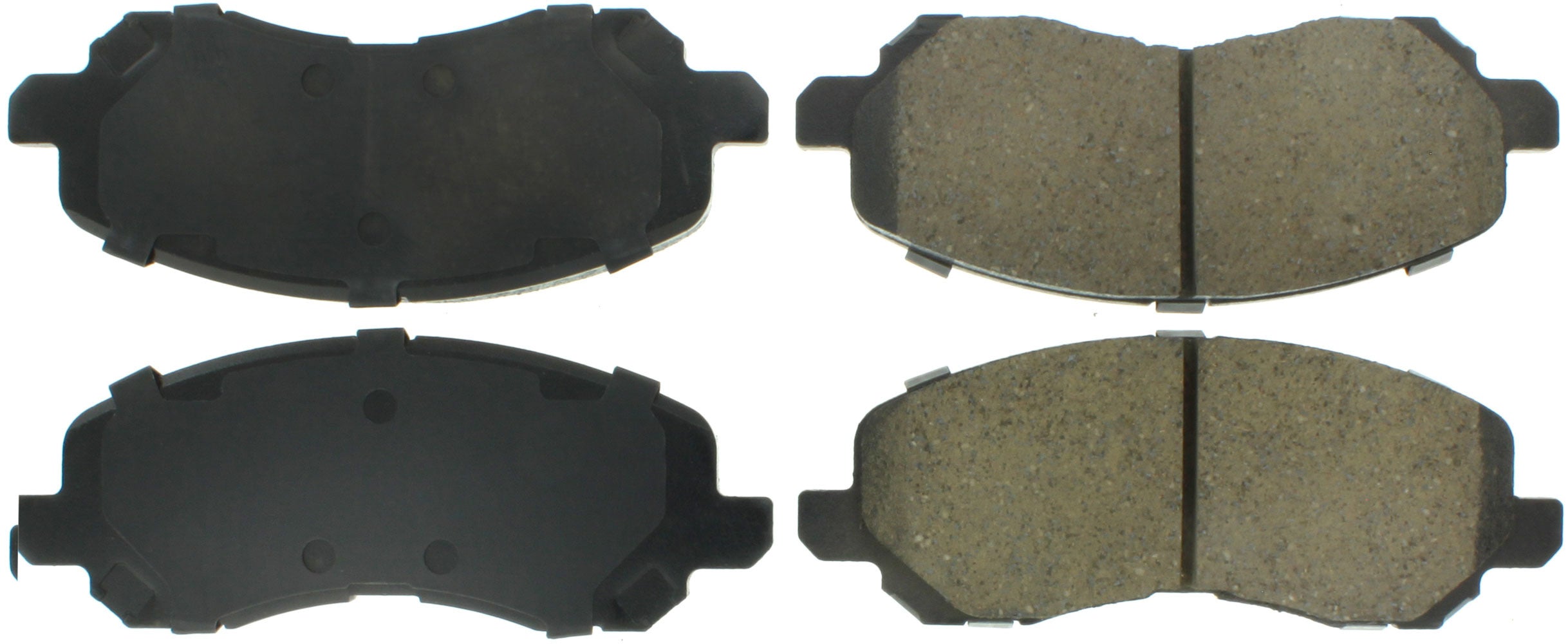 Centric Posi-Quiet Ceramic Brake Pads with Shims and Har CBP105.08660