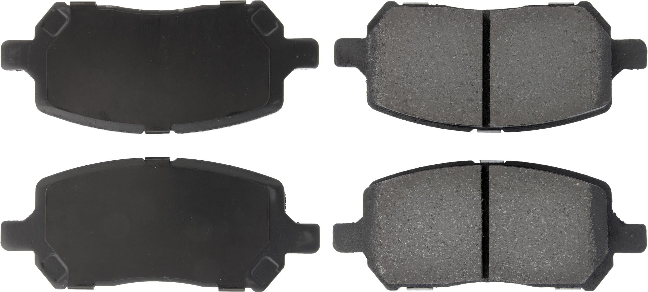 Centric Posi-Quiet Ceramic Brake Pads with Shims and Har CBP105.09560