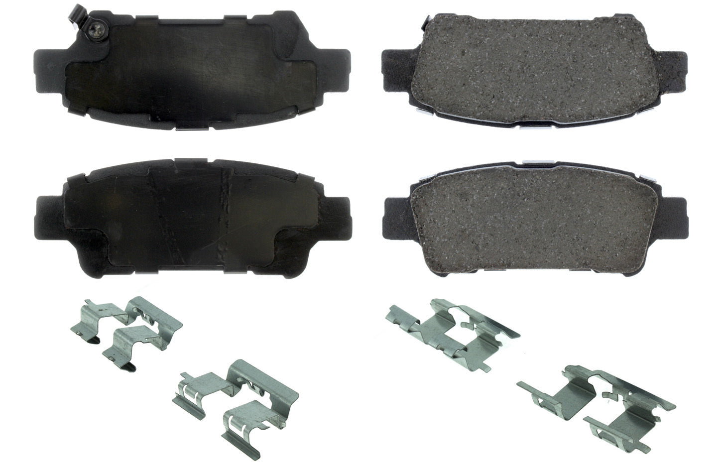 Centric Posi-Quiet Ceramic Brake Pads with Shims and Har CBP105.09950