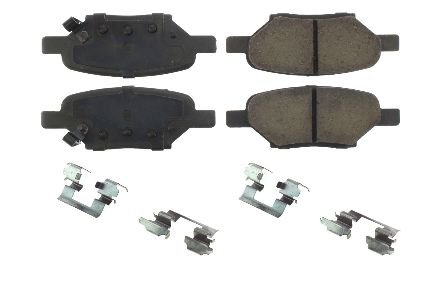 Centric Posi-Quiet Ceramic Brake Pads with Shims and Har CBP105.10330