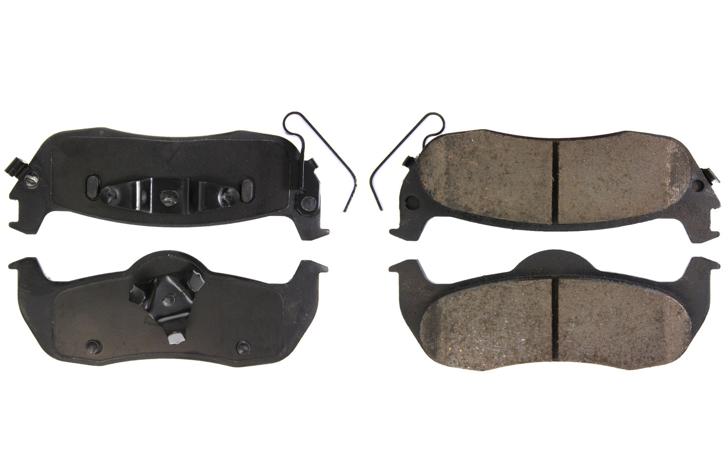 Centric Posi-Quiet Ceramic Brake Pads with Shims and Har CBP105.10410