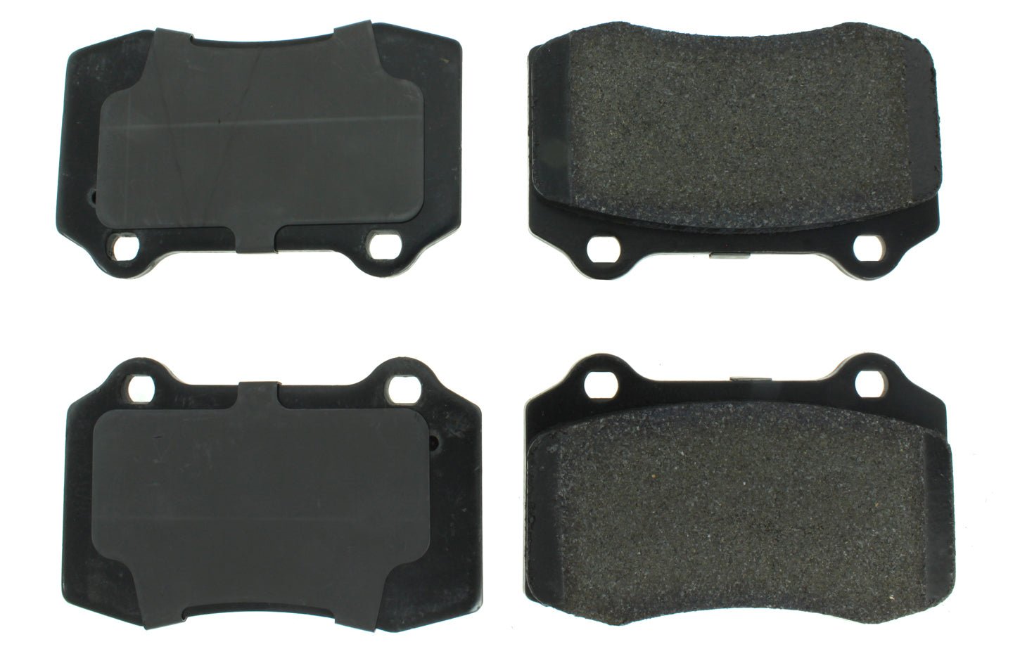 Centric Posi-Quiet Extended Wear Brake Pads with Shims a CBP106.06010