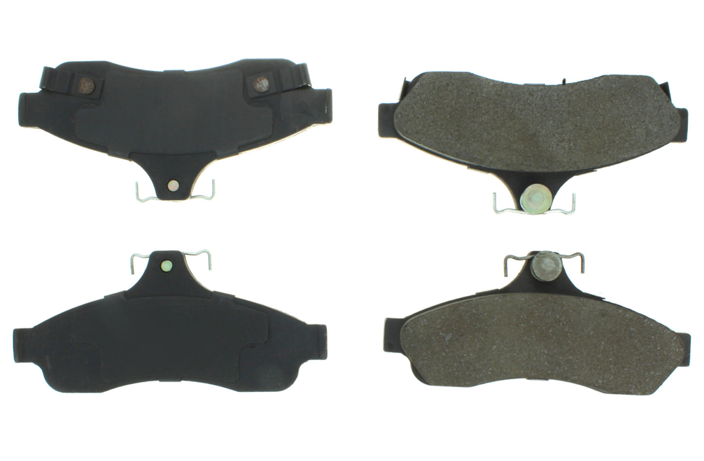 Centric Posi-Quiet Extended Wear Brake Pads with Shims a CBP106.06280