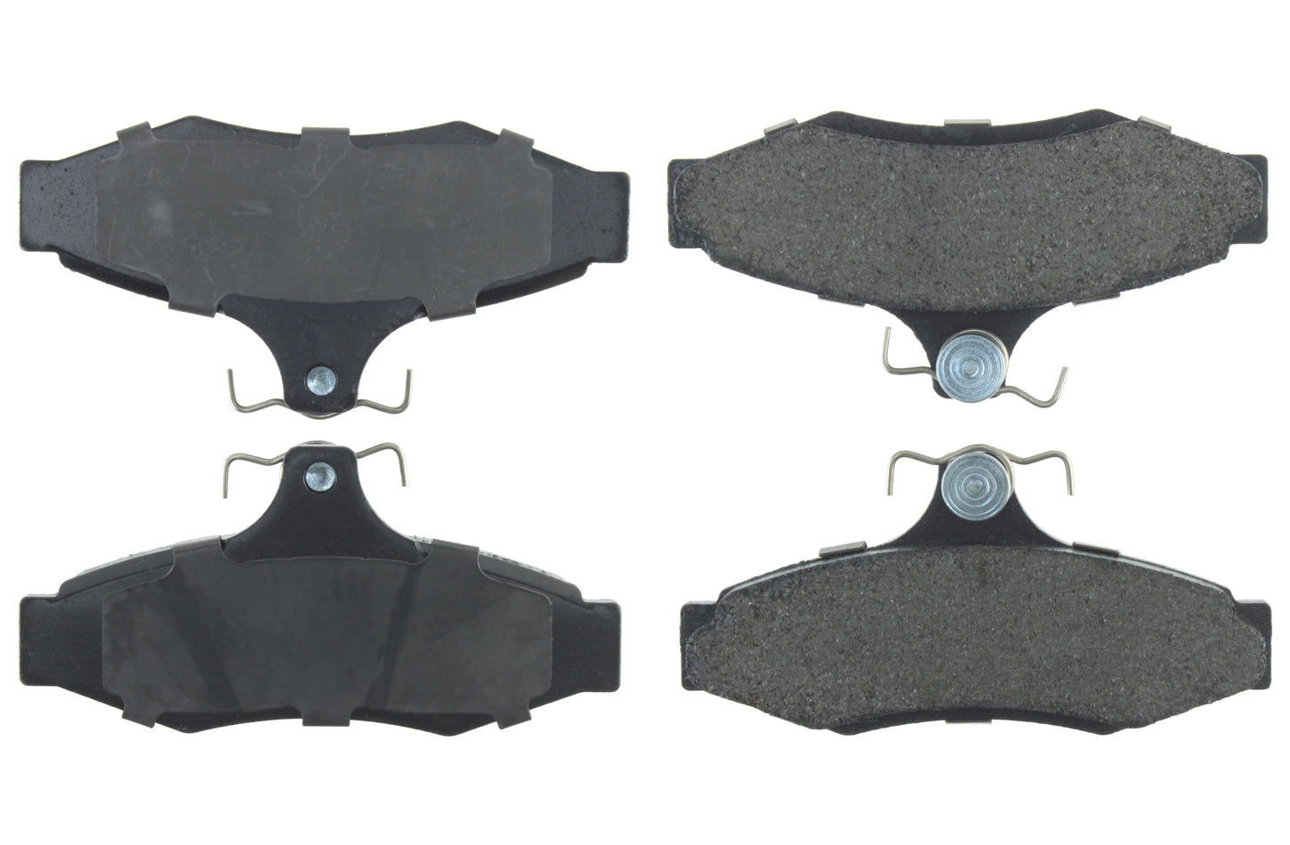 Centric Posi-Quiet Extended Wear Brake Pads with Shims a CBP106.06990