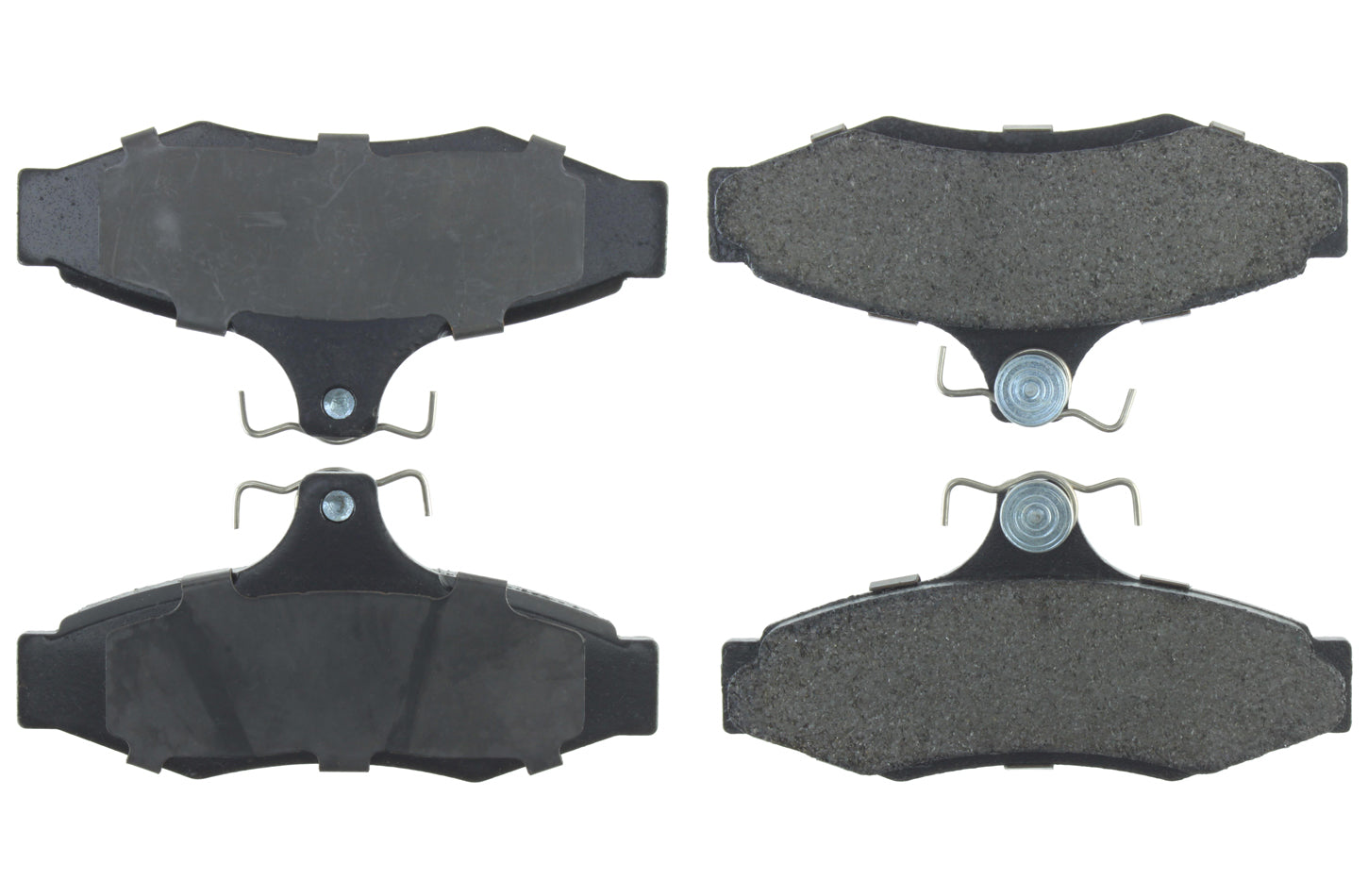 Centric Posi-Quiet Extended Wear Brake Pads with Shims CBP106.07240