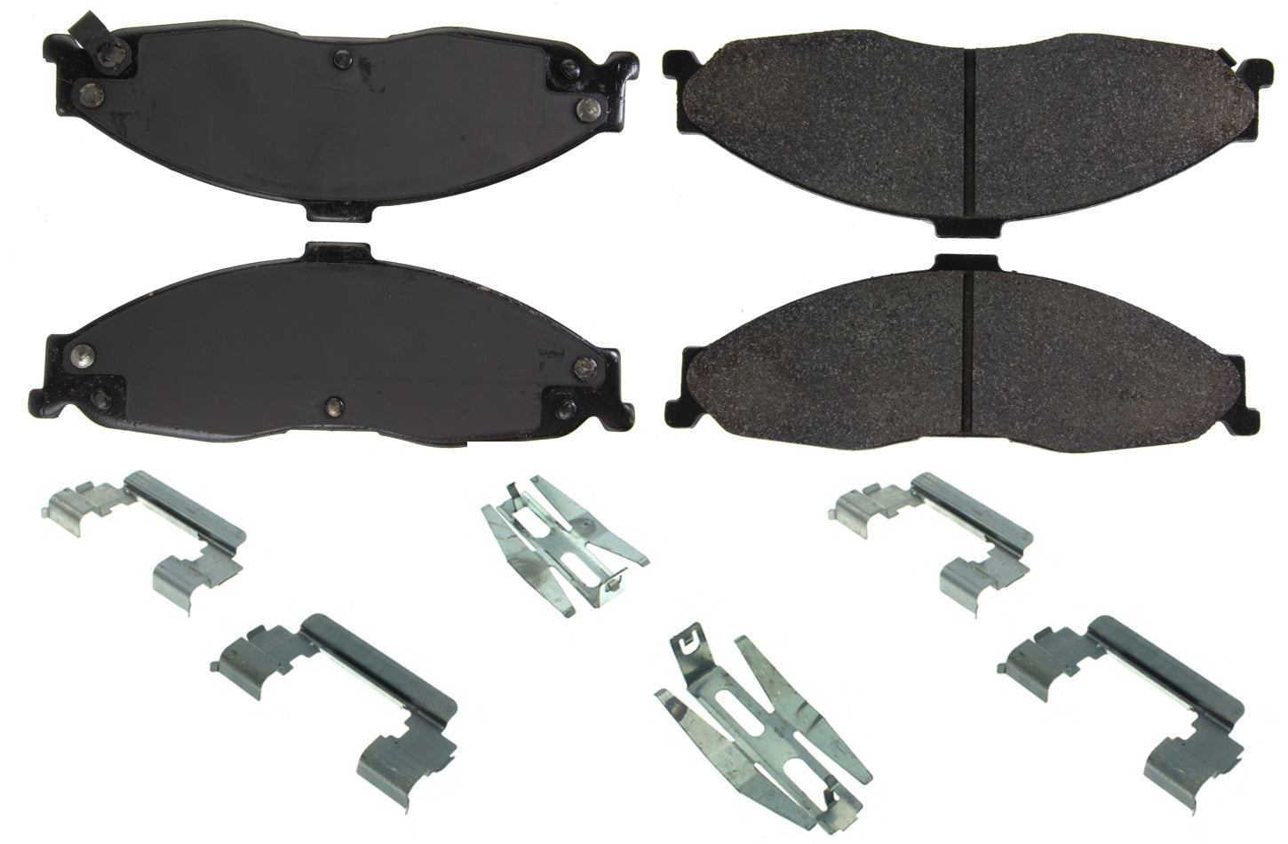 Centric Posi-Quiet Extended Wear Brake Pads with Shims a CBP106.07490