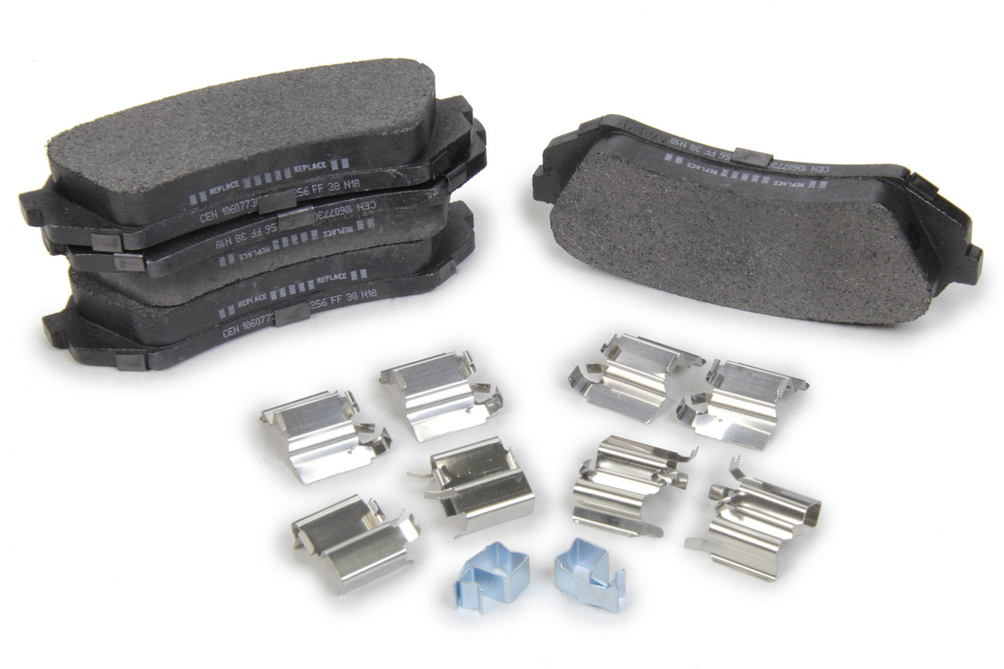 Centric Posi-Quiet Extended Wear Brake Pads with Shims a CBP106.07730