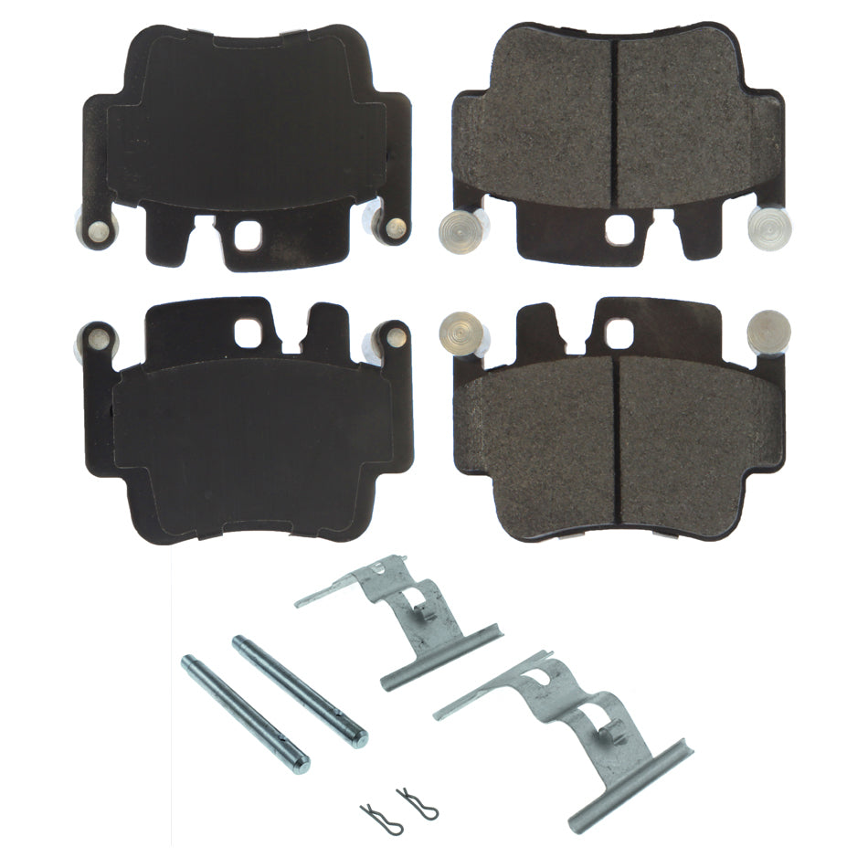 Centric Posi-Quiet Extended Wear Brake Pads with Shims a CBP106.09170