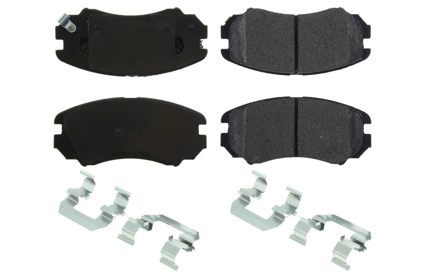 Centric Posi-Quiet Extended Wear Brake Pads with Shims a CBP106.09240