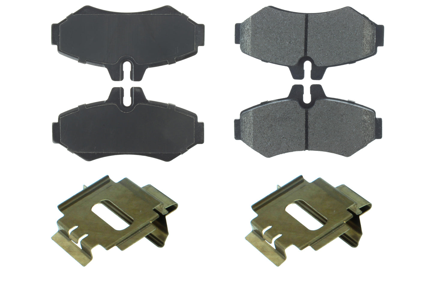 Centric Posi-Quiet Extended Wear Brake Pads with Shims a CBP106.09280