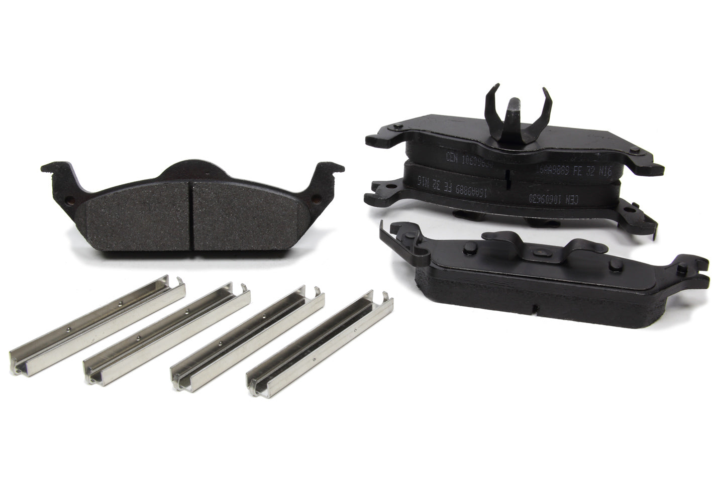 Centric Posi-Quiet Extended Wear Brake Pads with Shims a CBP106.09630