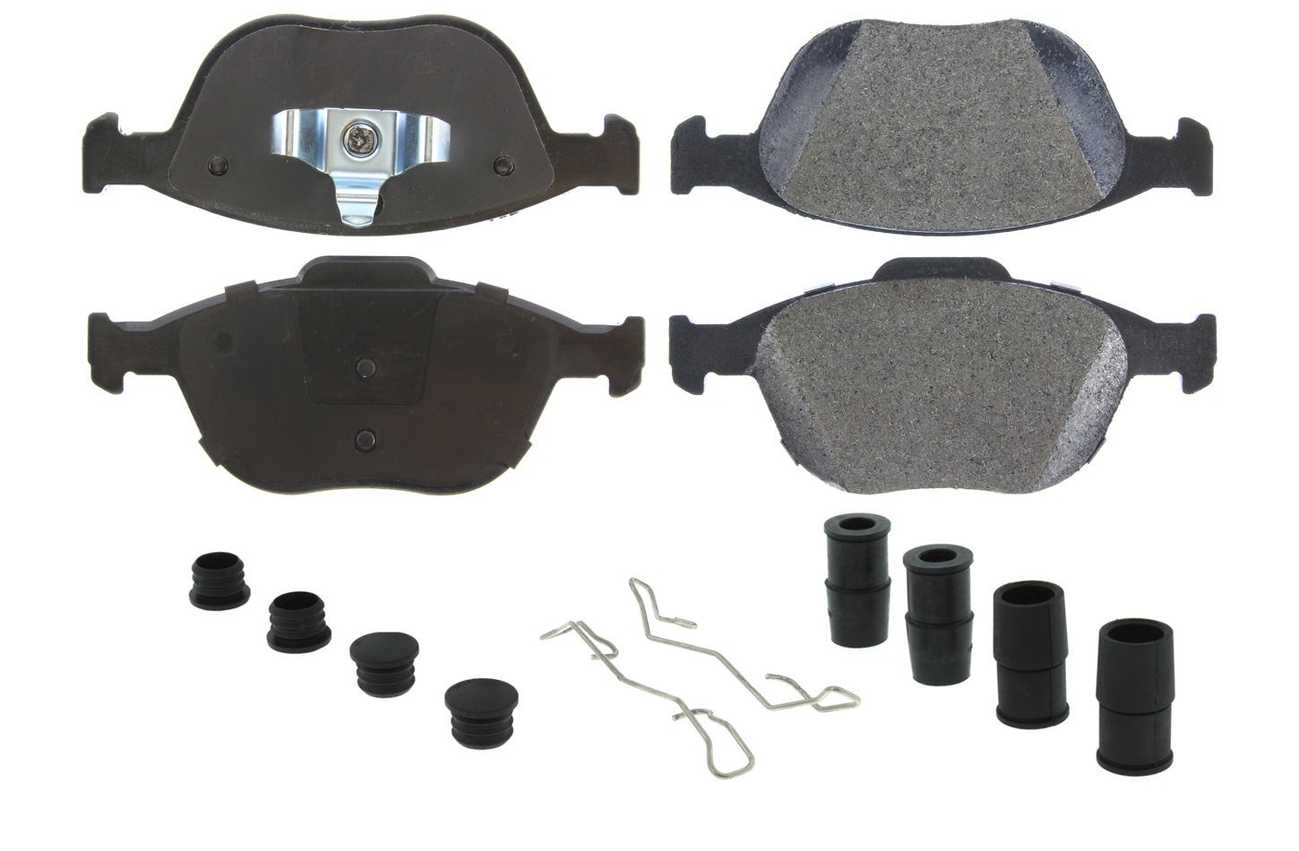 Centric Posi-Quiet Extended Wear Brake Pads with Shims a CBP106.09700