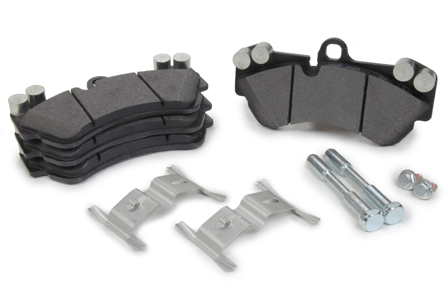 Centric Posi-Quiet Extended Wear Brake Pads with Shims a CBP106.10070