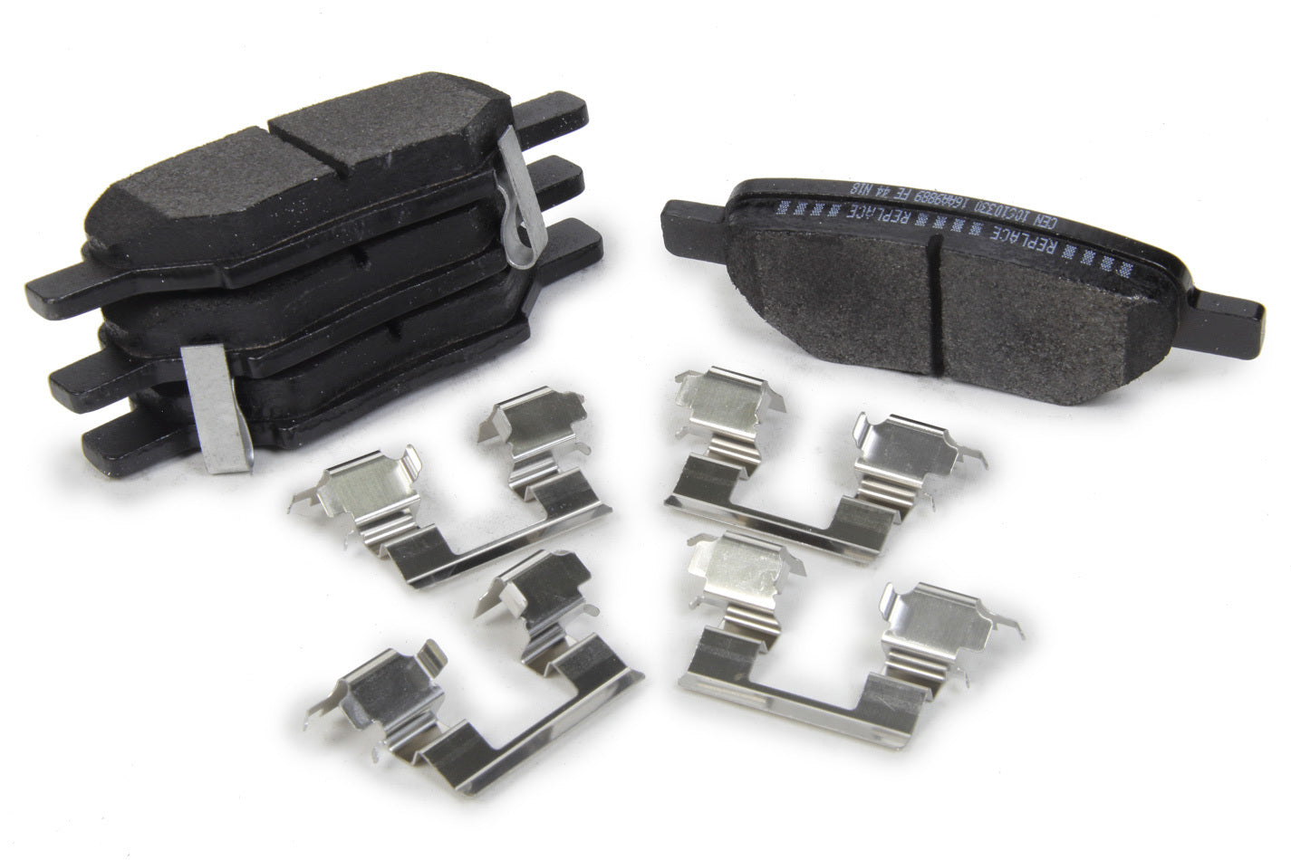 Centric Posi-Quiet Extended Wear Brake Pads with Shims a CBP106.10330