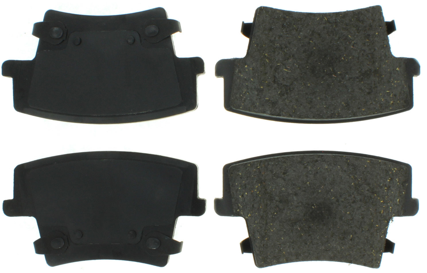 Centric Posi-Quiet Extended Wear Brake Pads with Shims a CBP106.10570