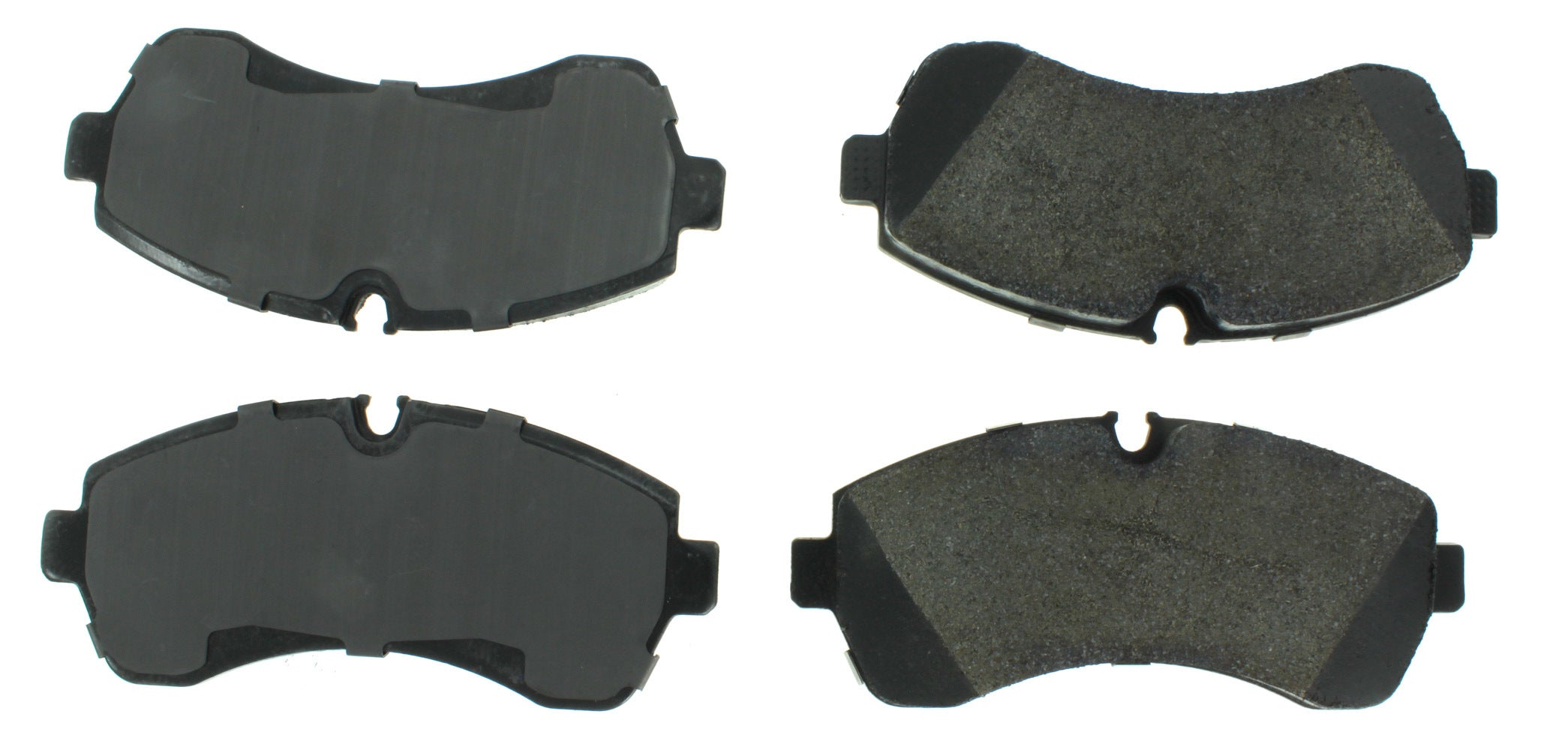 Centric Posi-Quiet Extended Wear Brake Pads with Shims a CBP106.12680