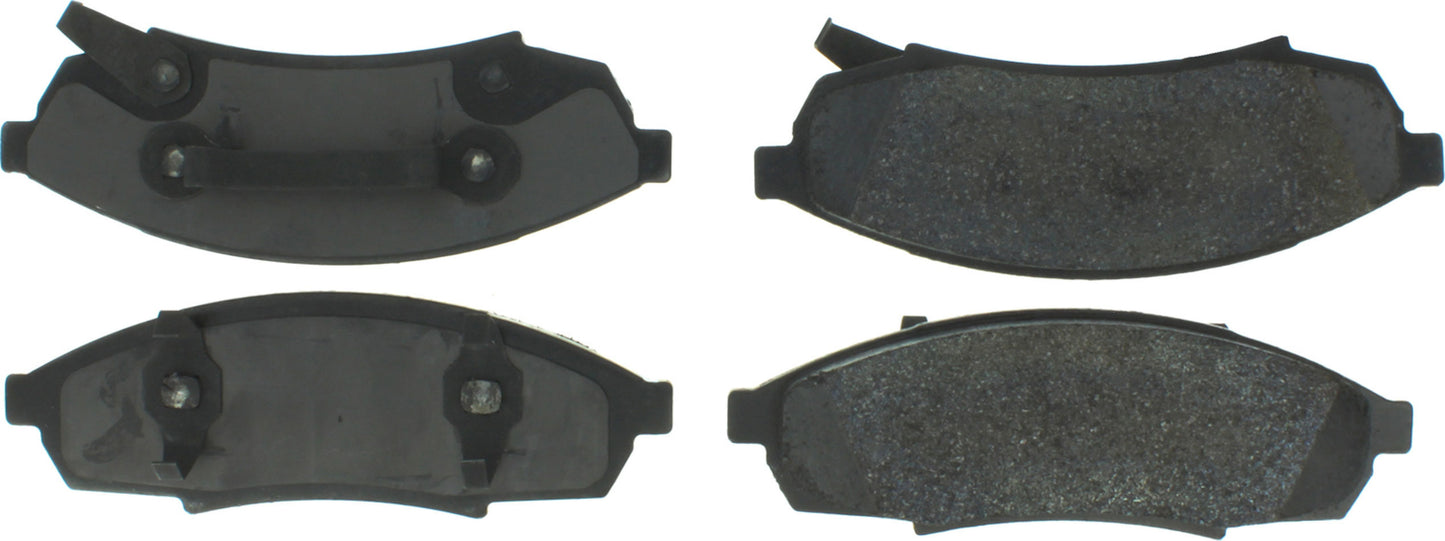 Centric Premium Semi-Metallic Br ake Pads with Shims and CBP300.03760