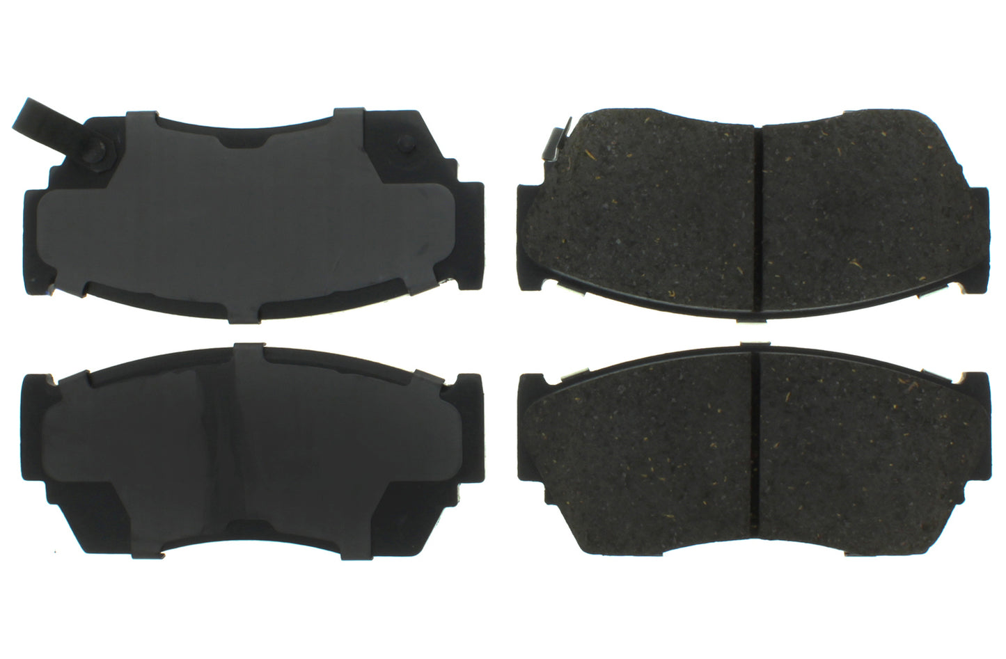 Centric Premium Semi-Metallic Br ake Pads with Shims and CBP300.05100