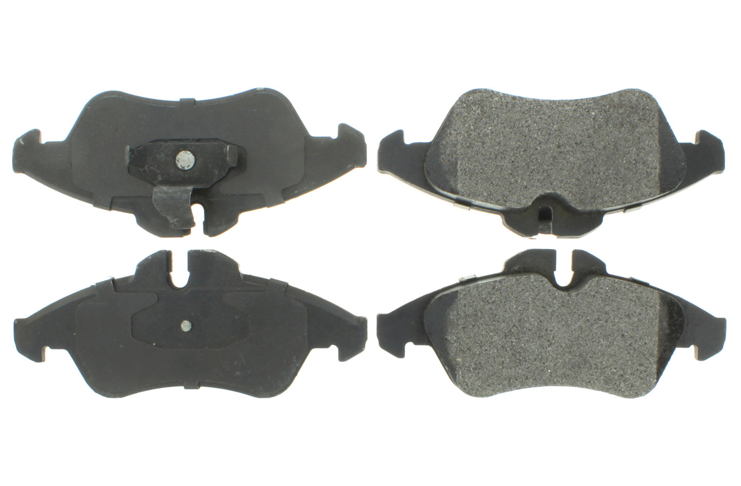 Centric Premium Semi-Metallic Br ake Pads with Shims and CBP300.09500