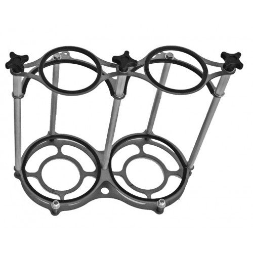 Chassis Engineering Dual Nitrous Bottle Bracket Stand-Up Style CCE5500A