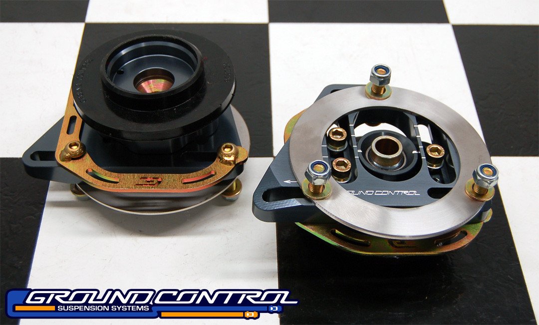 Ground Control Camber/Caster Plate-HYBRID BMW E46 (Pair)