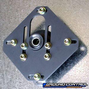 Ground Control Camber/Caster Plate- Neon Rear (Pair)