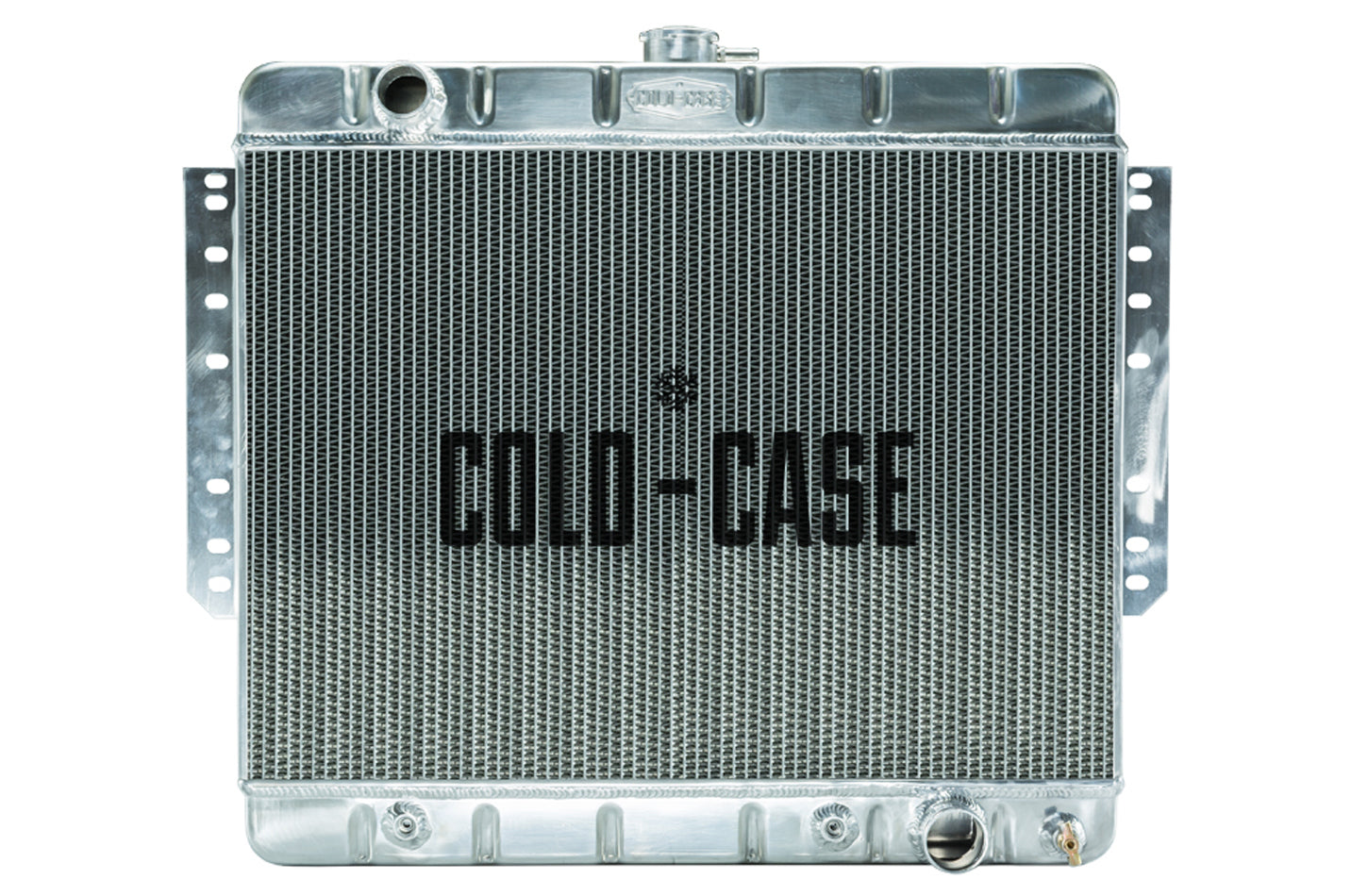 Cold Case Radiators 66-68 Impala Radiator St amped CCRCHI566A