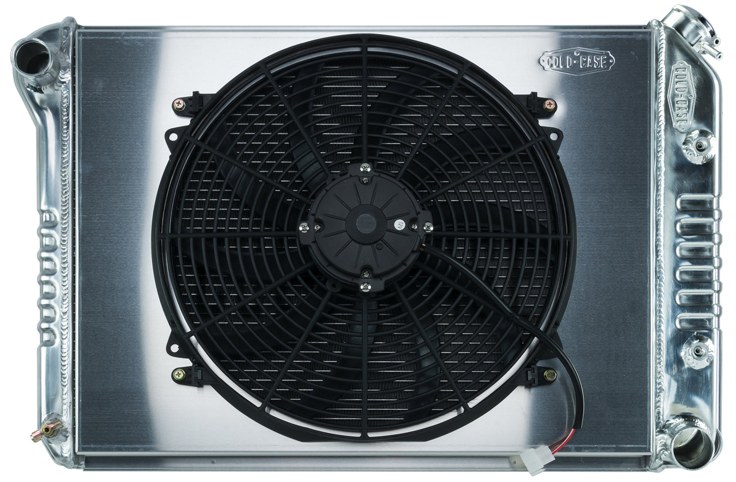 Cold Case Radiators 68-79 Nova BB Radiator & 16in Fan Kit AT CCRCHN548AK