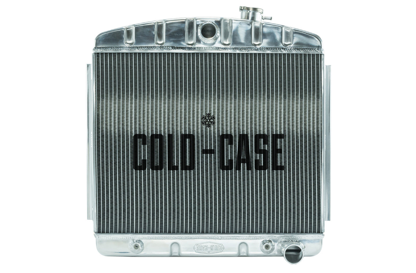 Cold Case Radiators 55-56 Tri-5 Chevy Radiat or 6 Cyl (Front Mount) CCRCHT563A