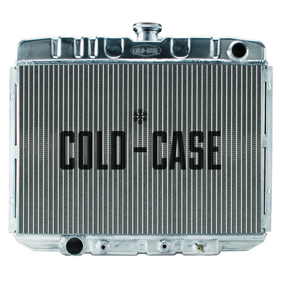 Cold Case Radiators 67-70 Mustang BB 24in Ra diator AT CCRFOM588A