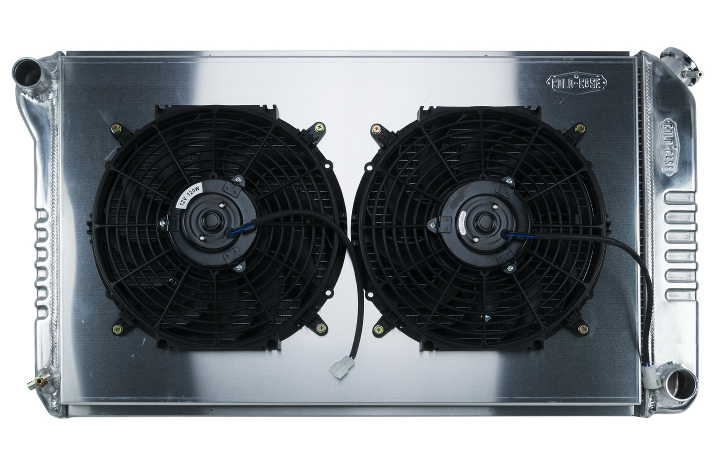 Cold Case Radiators 68-72 A-Body Radiator MT Dual 12in Fan CCRGMA42K