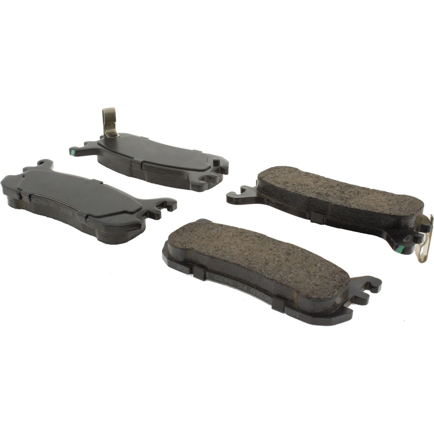 c-tek semi-metallic brake pads with shims  frsport 102.06360