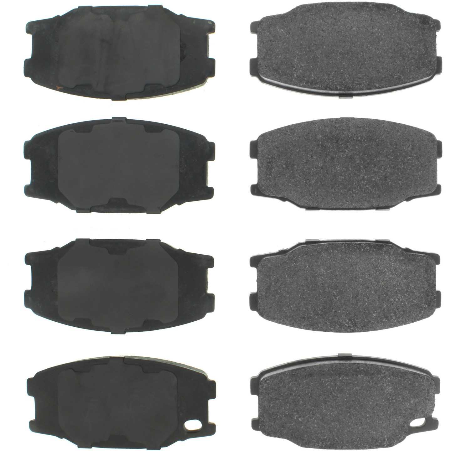 Stoptech Centric C-TEK Semi-Metallic Brake Pads w/Shims - Front/Rear 102.07340